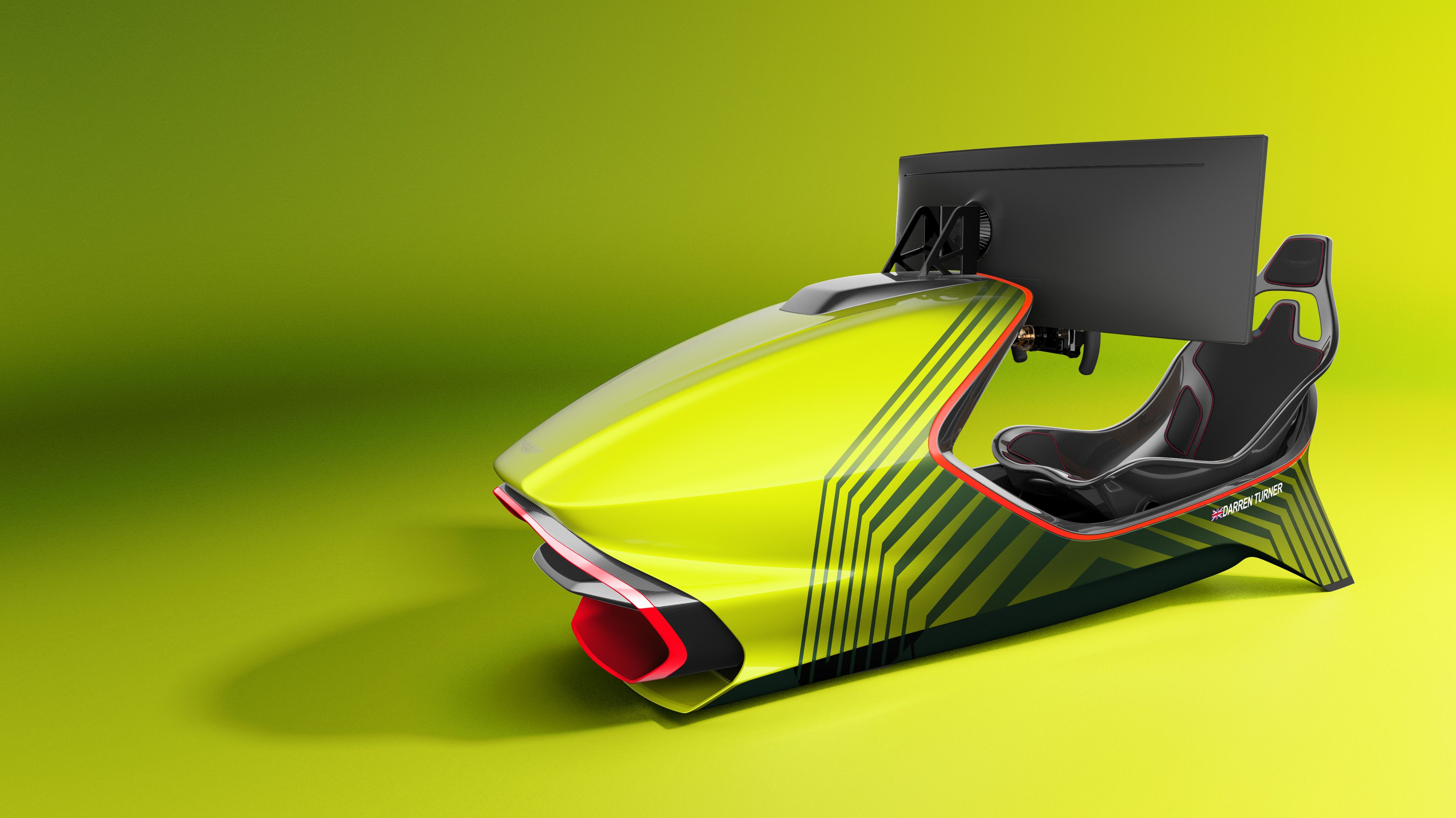 Moss Unsatisfactory Decode We Tried Aston Martin's $80,000 Curved-Screen Racing Simulator