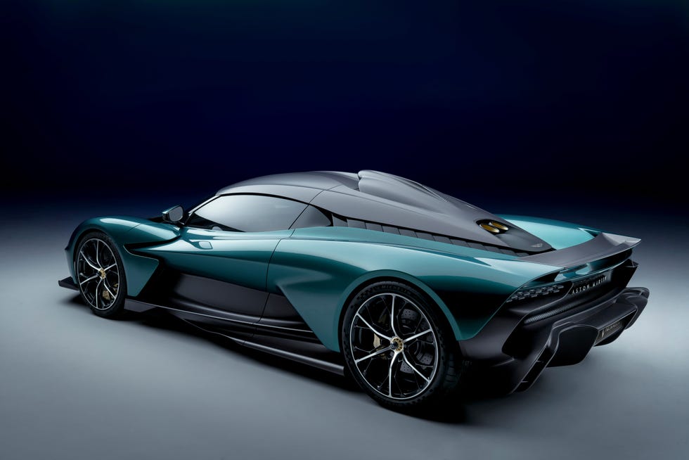 2022 aston martin valhalla rear