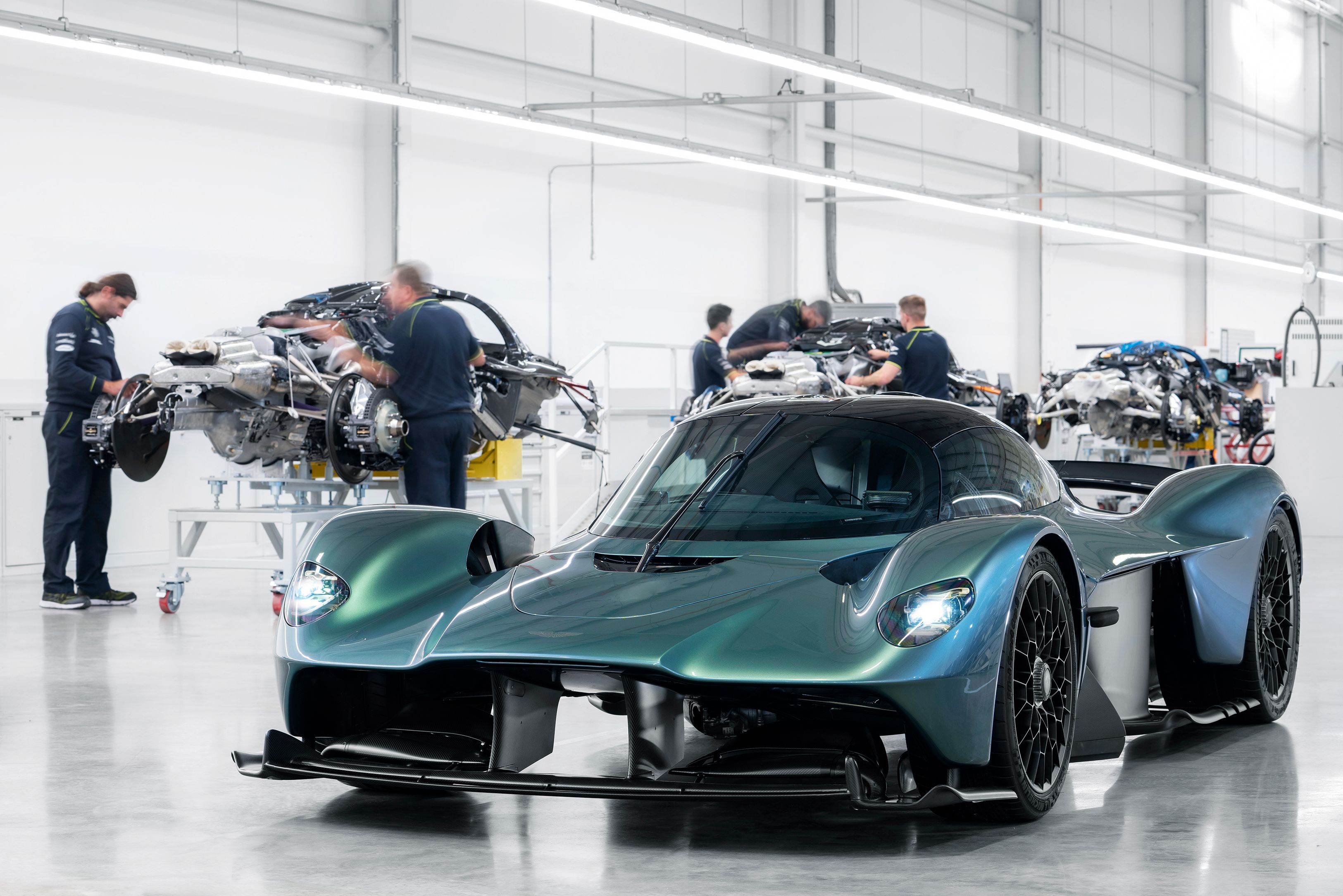 Aston Martin Builds the First of 150 1100-HP Valkyrie Hypercars