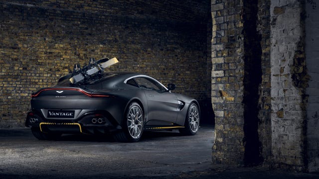 Aston Martin V12 Vanquish - modèle Les voitures de James Bond 007