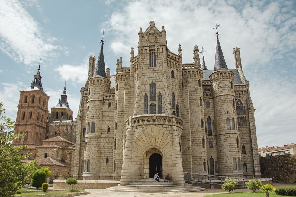 Palacio Episcopal de Astorga de Antoni Gaudi, Castilla y León, España