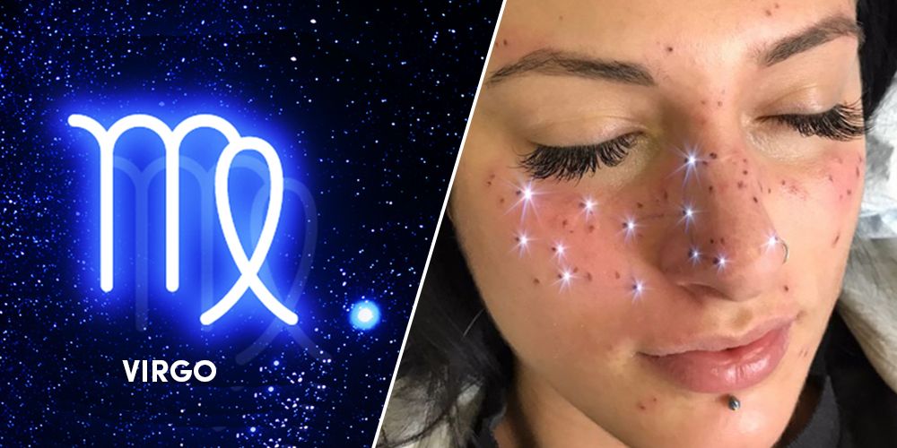 People Are Getting Zodiac Constellation Tattoos On Their Face So I Spoke  To A Cosmetic Tattoo Artist
