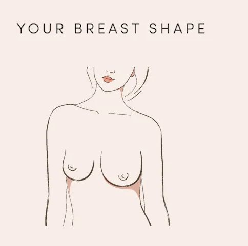 illustration of woman with asymmetricboobs