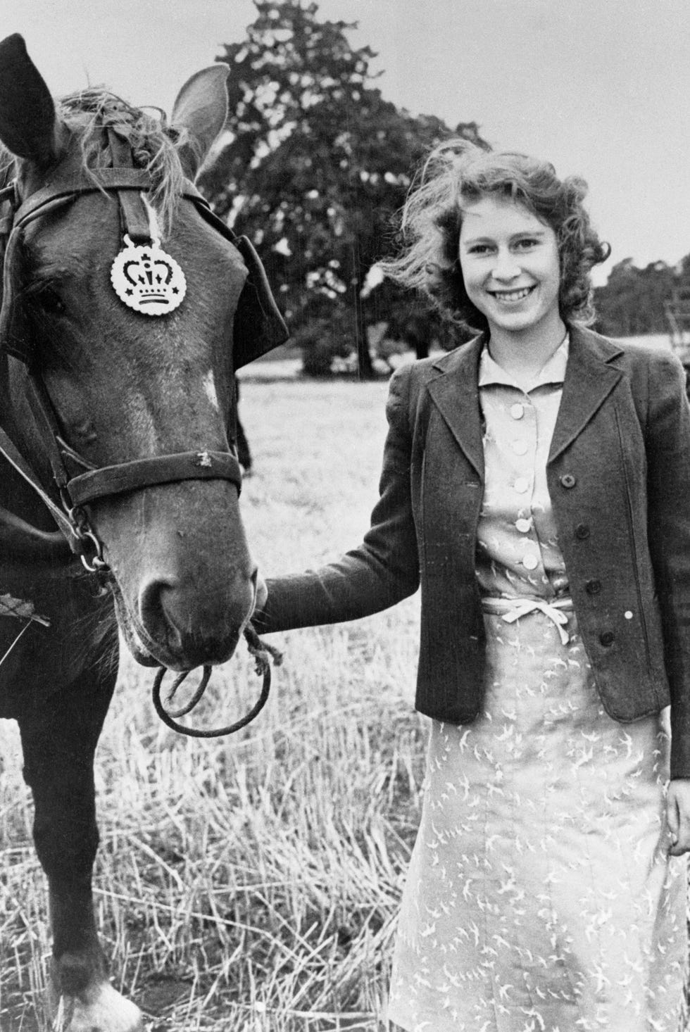 Princess Elizabeth with Horse princess elizabeth with horse