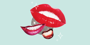 Lip, Red, Mouth, Tooth, Jaw, Organ, Tongue, Close-up, Lip gloss, Material property, 