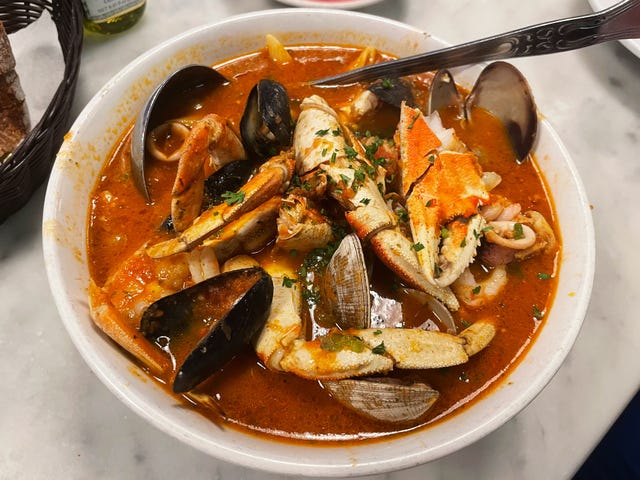 cioppino, san francisco, sotto mare, north beach