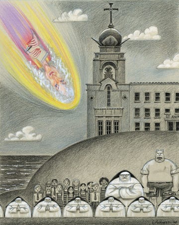 once upon a time in the land of children, illustration, victor juhasz, jane vandenburgh
