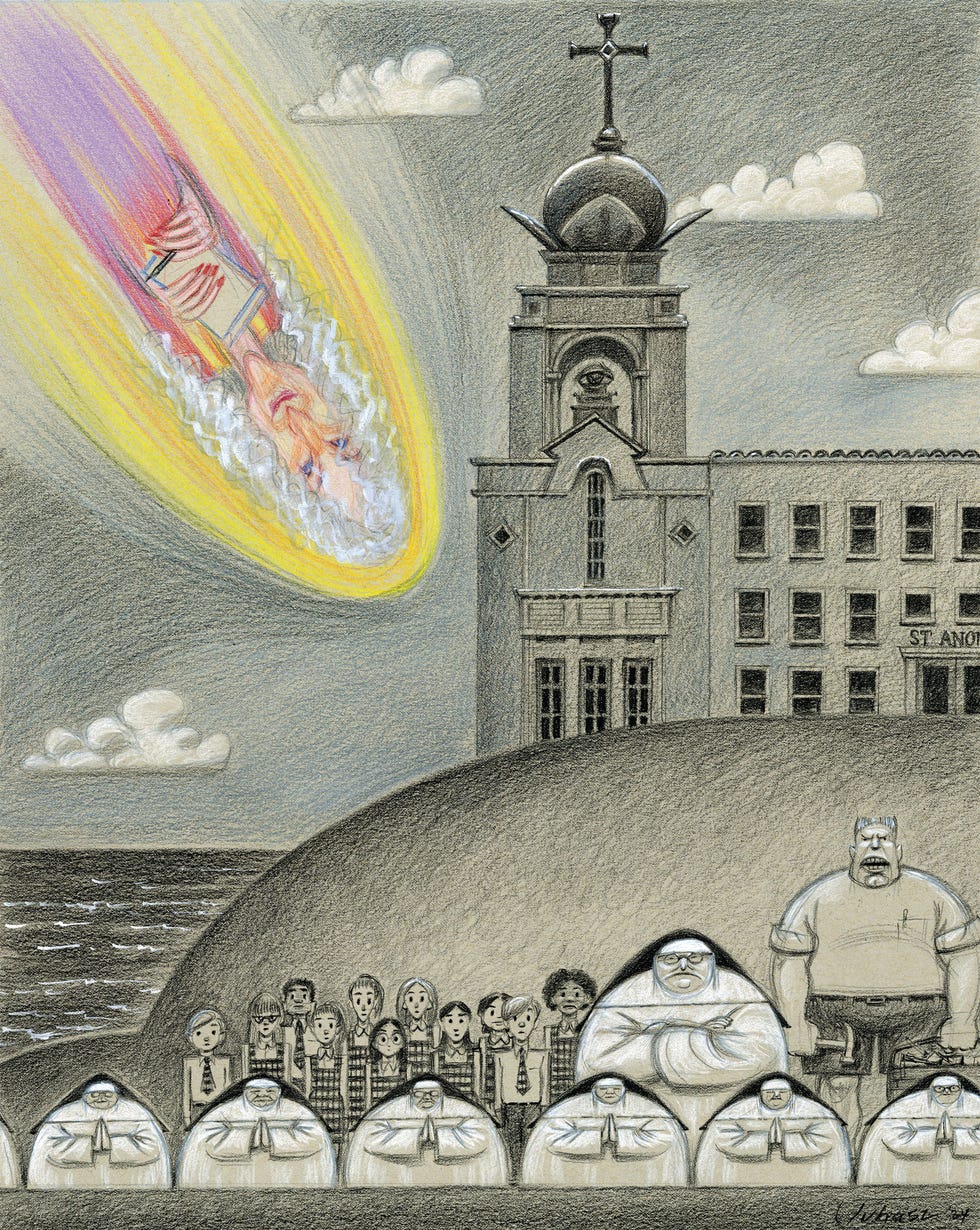 once upon a time in the land of children, illustration, victor juhasz, jane vandenburgh