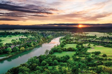 iron canyon loop at the sacramento river in red bluff, california
