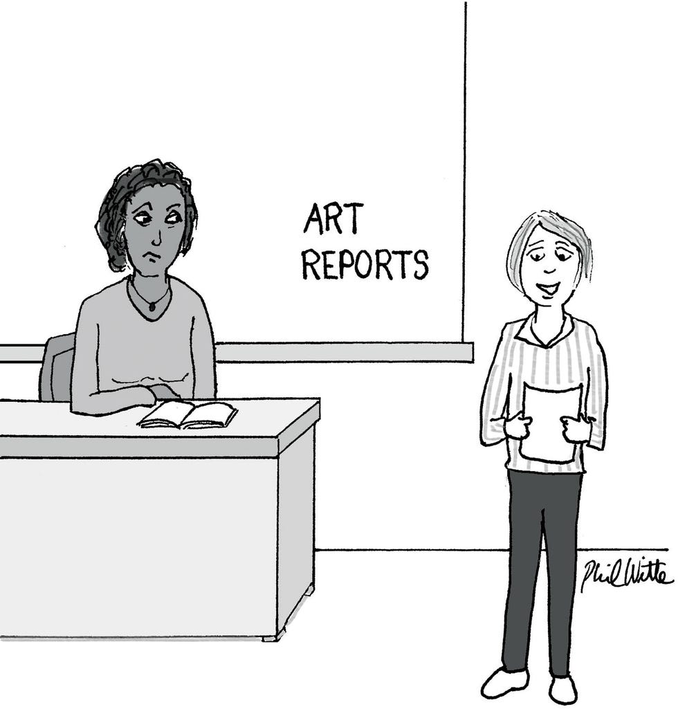 altatude, cartoon, issue 22, phil witte, my report on minimalism, the end altatude, cartoon, issue 22, phil witte, my report on minimalism, the end