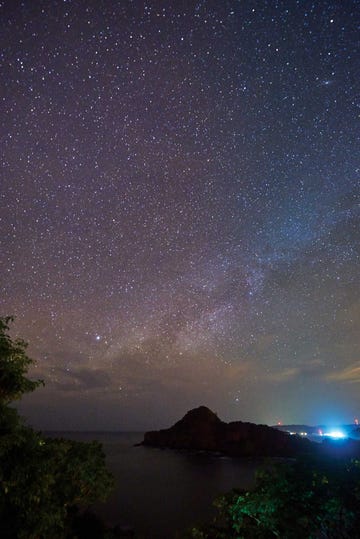 night time sky