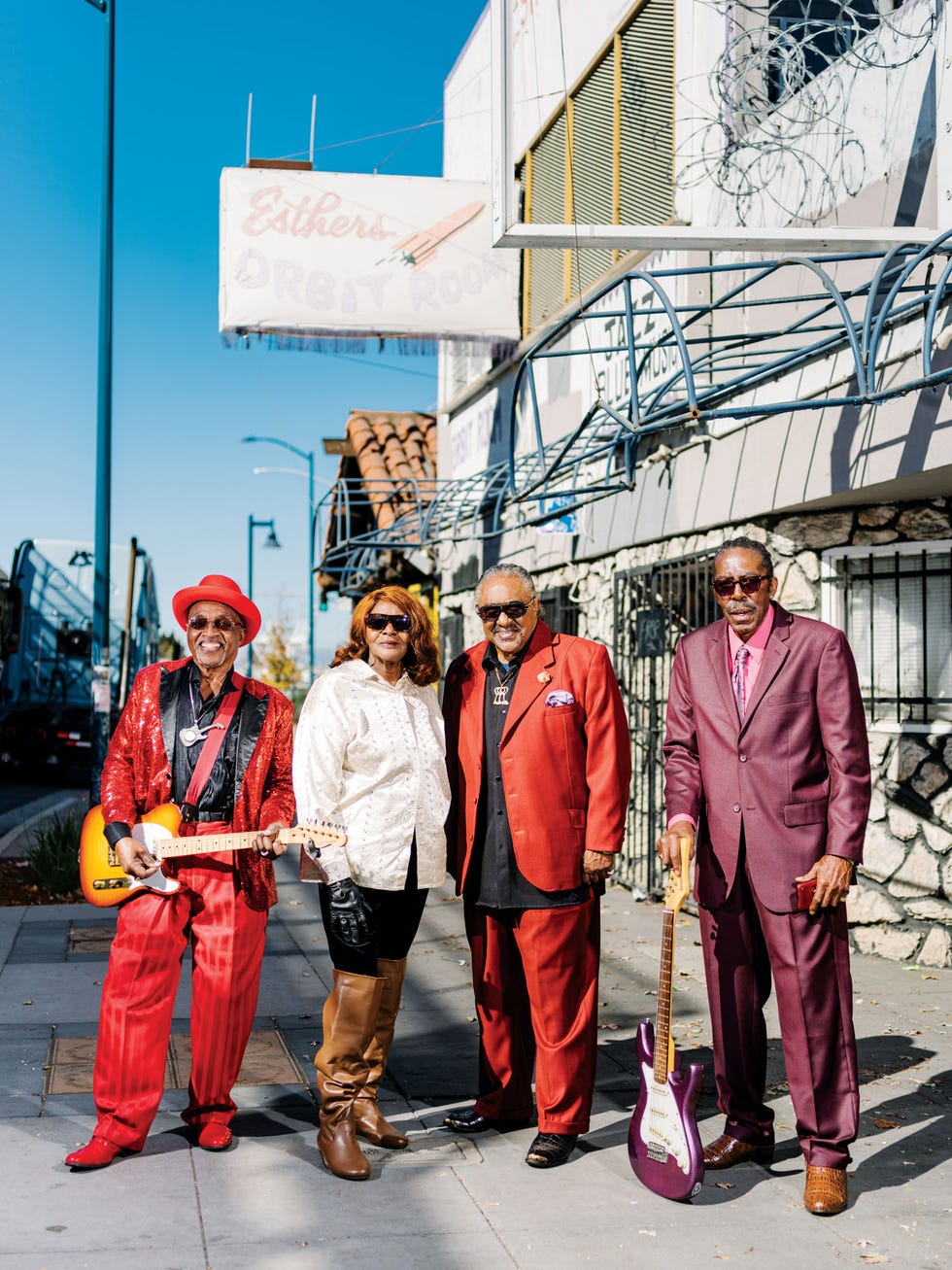 ronnie stewart, ec scott, terrible tom bowden, and lee ashford, esther’s orbit room, oakland