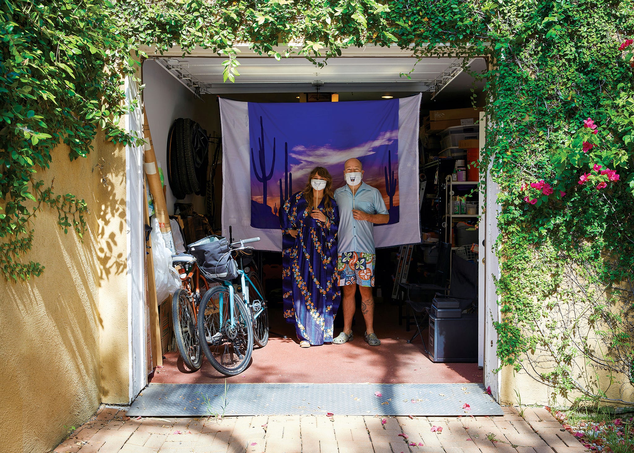 rachael porter, covid 19, masks, los angeles, rachel olson, kyle kinane