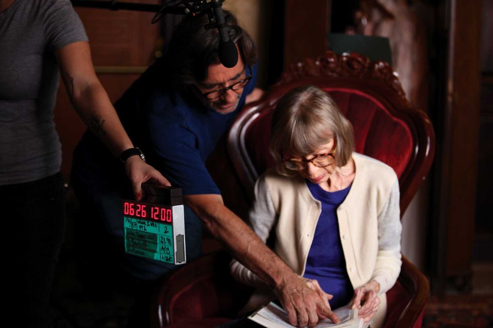 on the set of the documentary joan didion the center will not hold on june 26, 2012