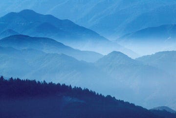 foggy hills