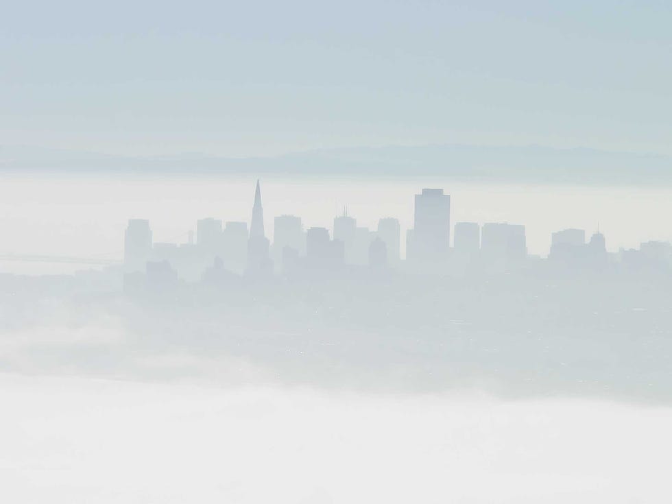 san francisco in fog