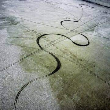 salt track looking northwest,
pleistocene lake bonneville,
wendover, utah 2017, by michael light salt track looking northwest,
pleistocene lake bonneville,
wendover, utah 2017, by michael light