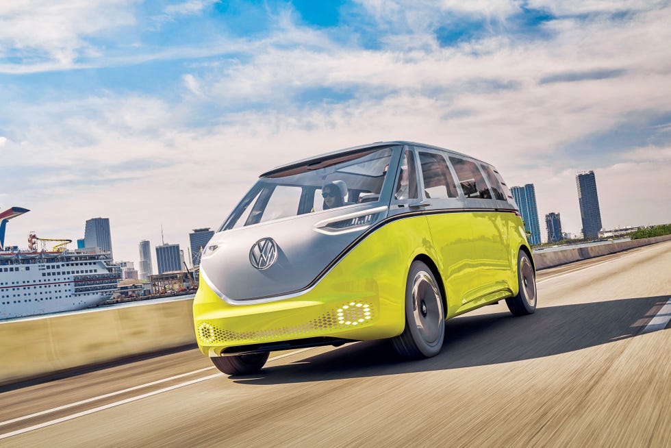 volkswagen’s all electric id buzz