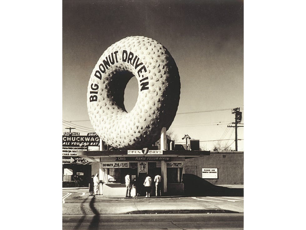 jim heiman, crazy california, big donut drive in, inglewood, circa 1955