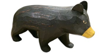 jim harrison, wooden bear