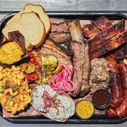 heritage barbecue’s offerings are based on central texas staples like brisket, ribs, chicken, and sausage with sides ranging from mac ’n’ cheese to cornbread prepared with southern california flair heritage barbecue’s offerings are based on central texas staples like brisket, ribs, chicken, and sausage with sides ranging from mac ’n’ cheese to cornbread prepared with southern california flair