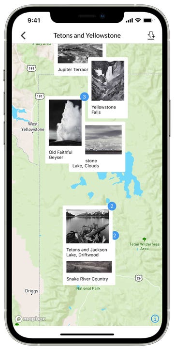 the ansel adams gallery iphone app