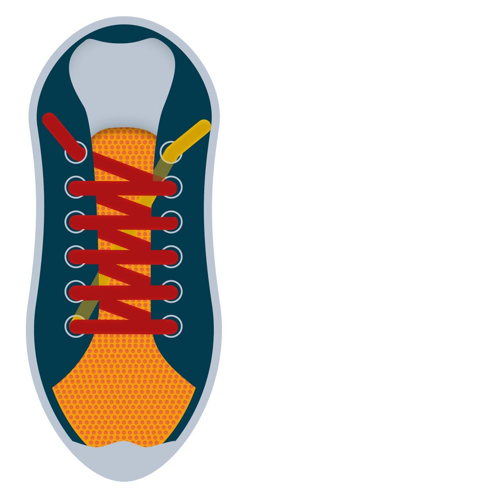 atar las zapatillas de correr