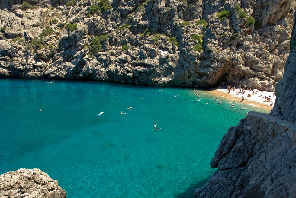 mejores atardeceres en españa en autocaravana y furgoneta campery cala sa calobra en mallorca