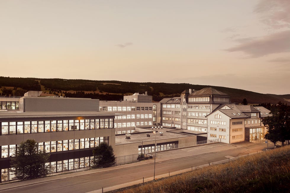 the jaeger lecoultre manufacture in the vallée de joux