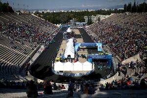 Athene Marathon Finish