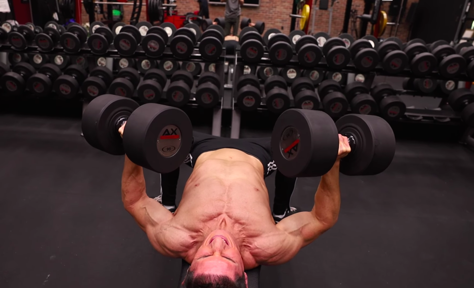 Dumbbell Floor Press Form Check