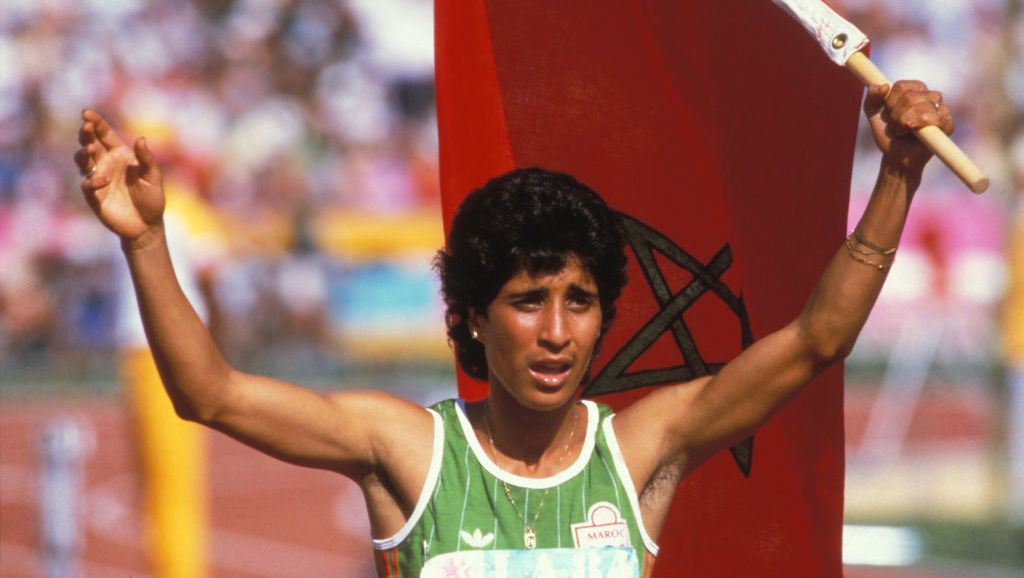 preview for Nawal El Moutawakel, la primera campeona olímpica árabe y africana