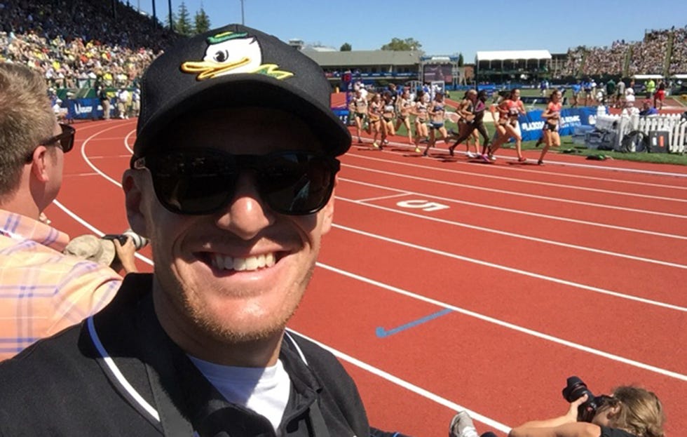 Derek Call at Hayward Field