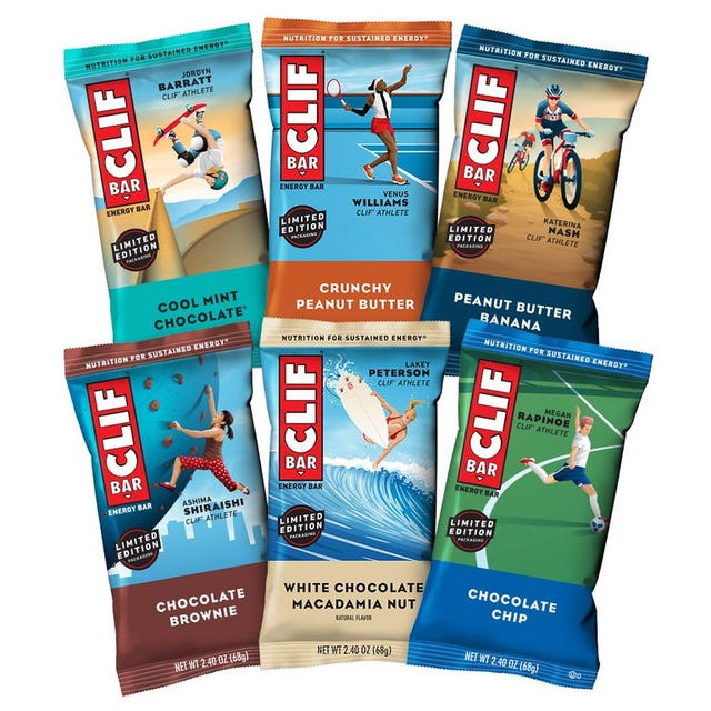 female athletes clif bar