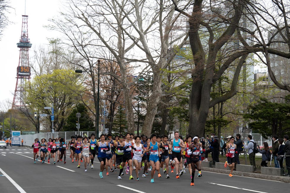 maratón olímpico de tokio en sapporo