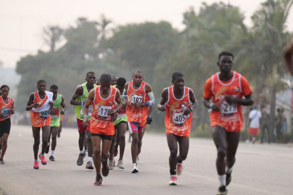 heridos en la carrera de camerún