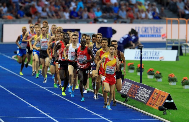 Chiki Perez en el Campeonato de España de 10.000m en Burjassot