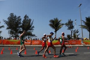 prueba de marcha en los juegos olímpicos de río de janeiro