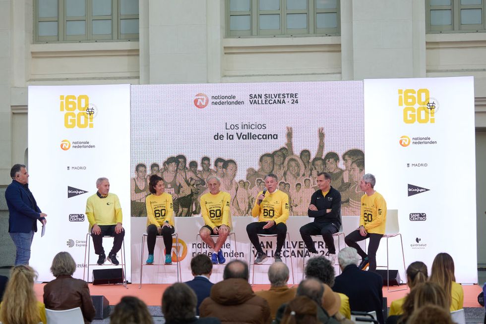 presentation of the 60th anniversary of the nationale nederlanden san silvestre vallecana race