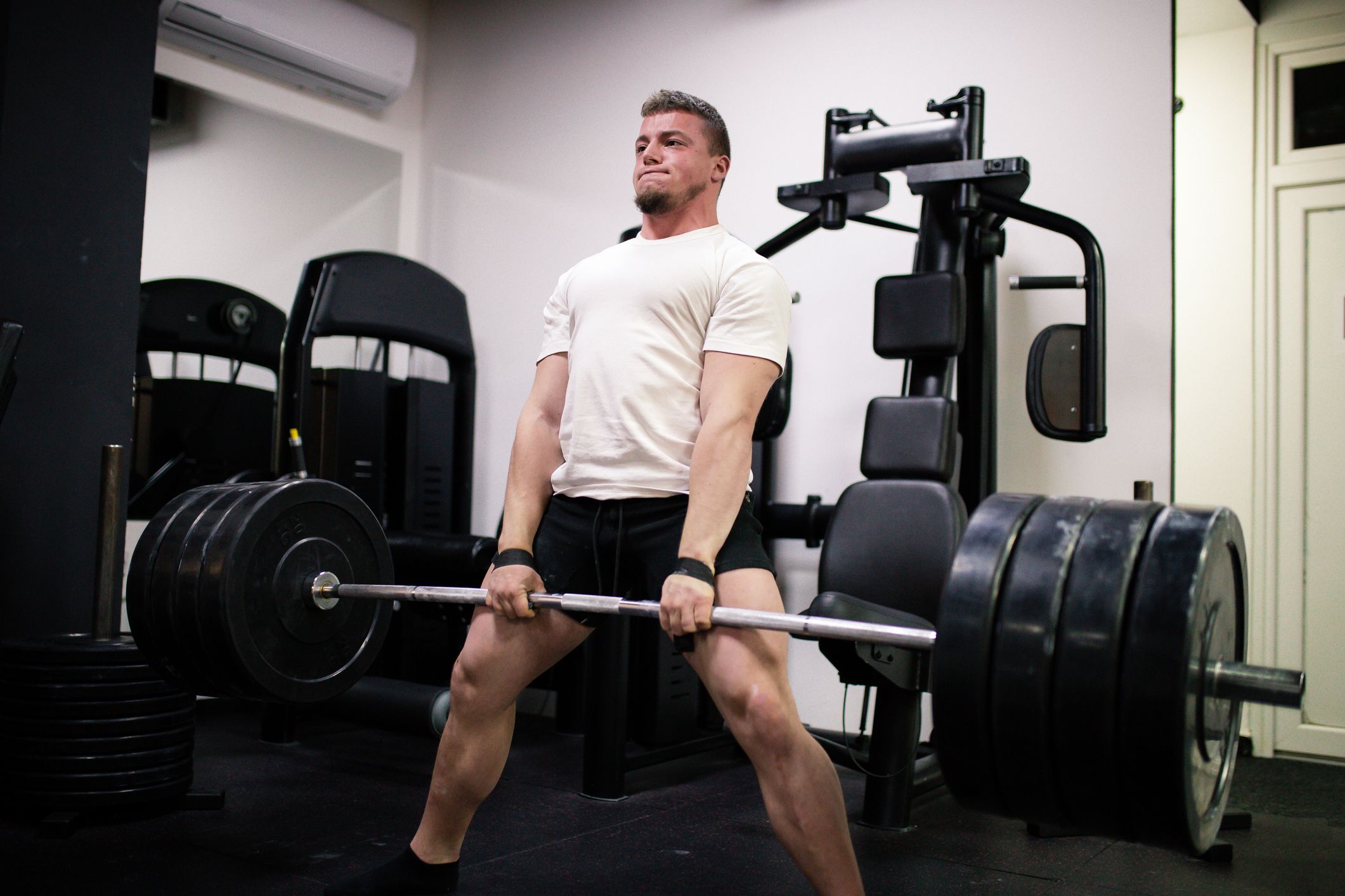 Athletes Lifting Barbells Exercise At Gym Royalty Free Image 1672354210 