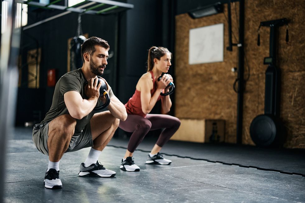 squat allenamento forza