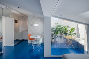 reforma de piso abuhardillado 30m2 convertido en atico de lujo