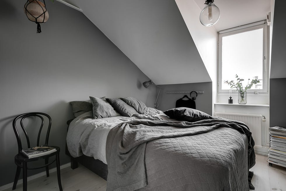 Ático estilo loft en Estocolmo