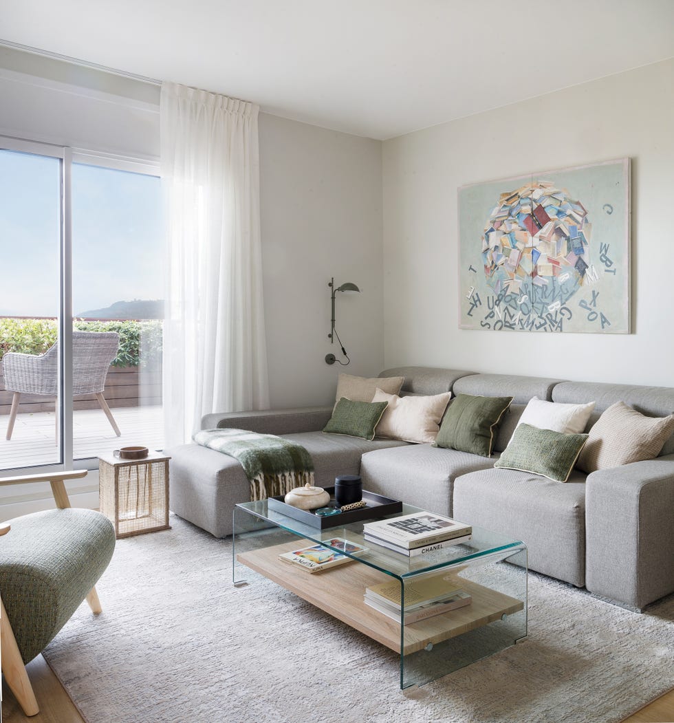 vivienda con muebles de estilo moderno