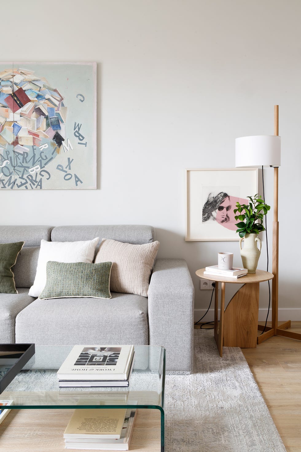 vivienda con muebles de estilo moderno