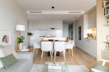 vivienda con muebles de estilo moderno