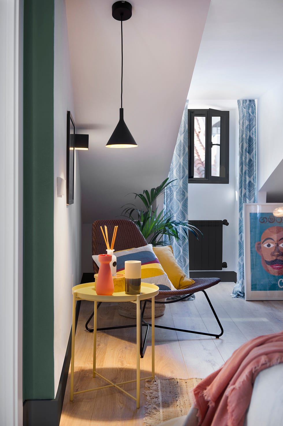 Ático con terraza reformado en Malasaña