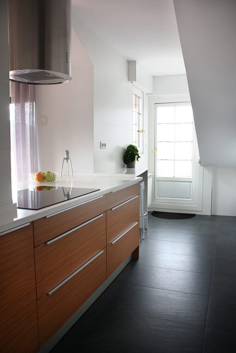 cocina blanca moderna