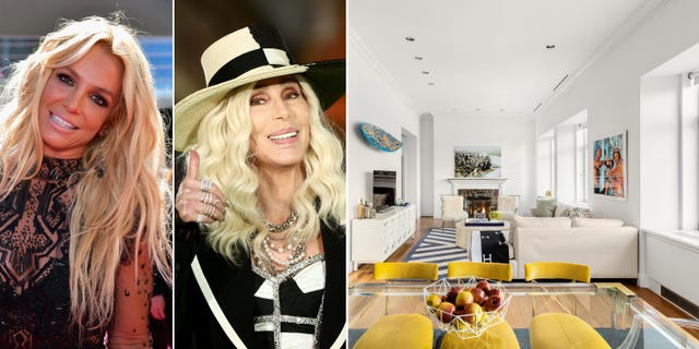 ático quadrúplex de cher y britney spears