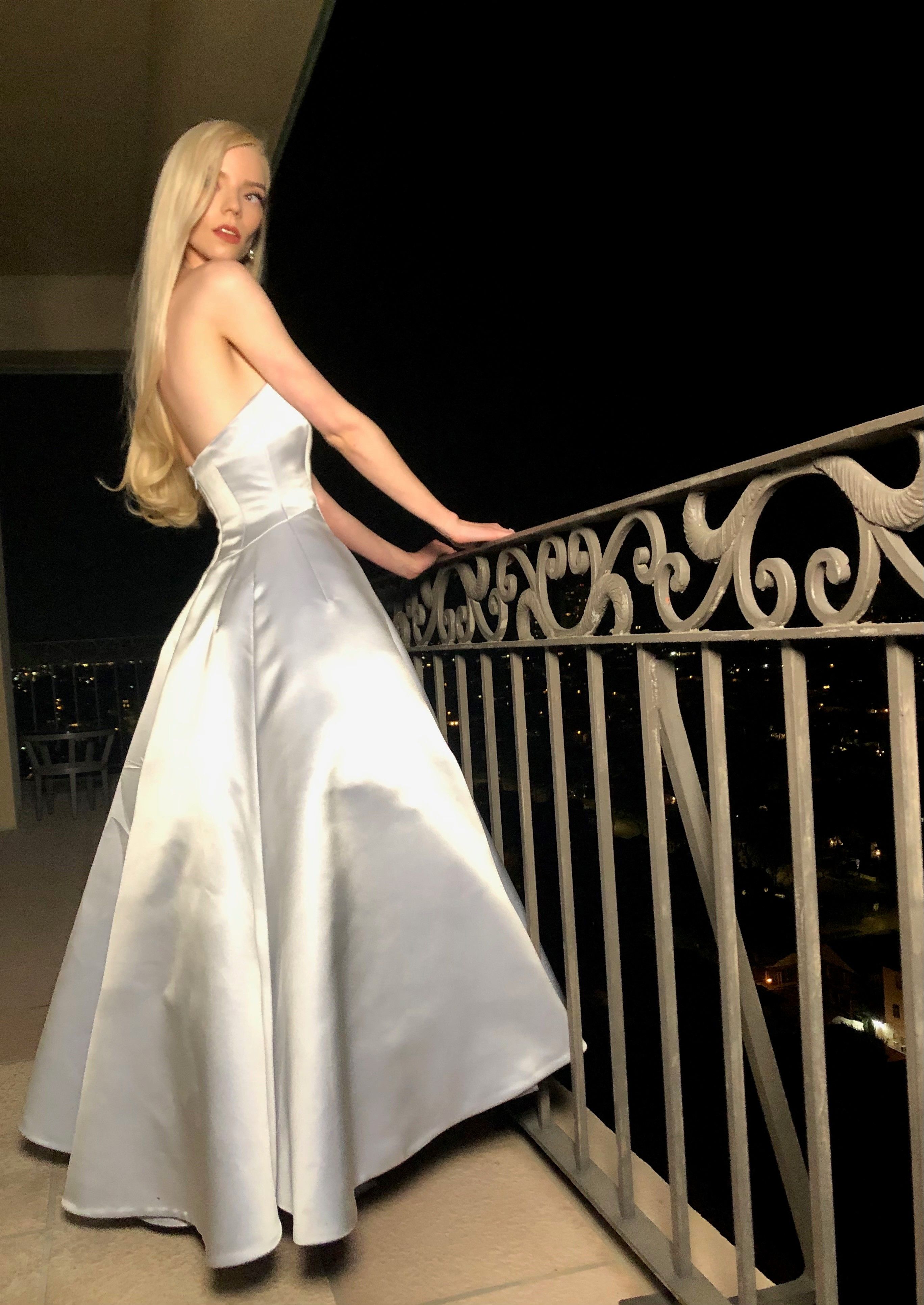 anya taylor-joy wedding dress